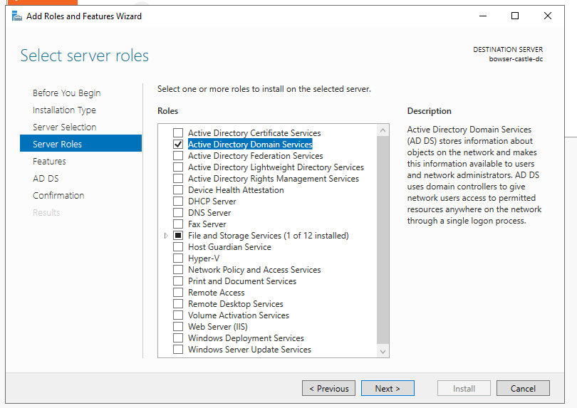 Creating a Home Active Directory Lab