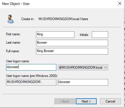 Creating a Home Active Directory Lab